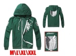 Bluza  Attack on Titan Zielona L