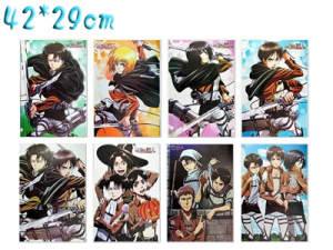 Komplet plakatów Attack on Titan #1