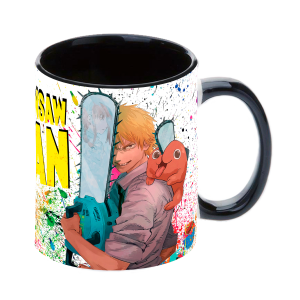 Kubek Chainsaw Man 01  Denji i Pochita